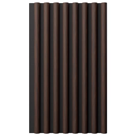 Ekena Millwork AcoustixPro Noise Cancelling Half Round Small Slat Wall Panel SWA0625X0500HREP